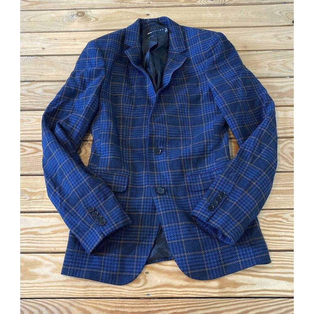 Asos Design Button Front Blazer Jacket Size 34r M… - image 1